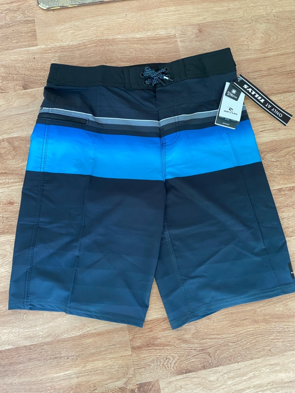 Rip Curl Mirage Striped Ultimate Stretch Boardshorts NWT